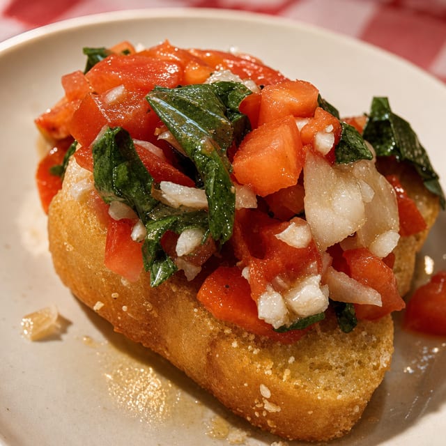 Bruschetta.