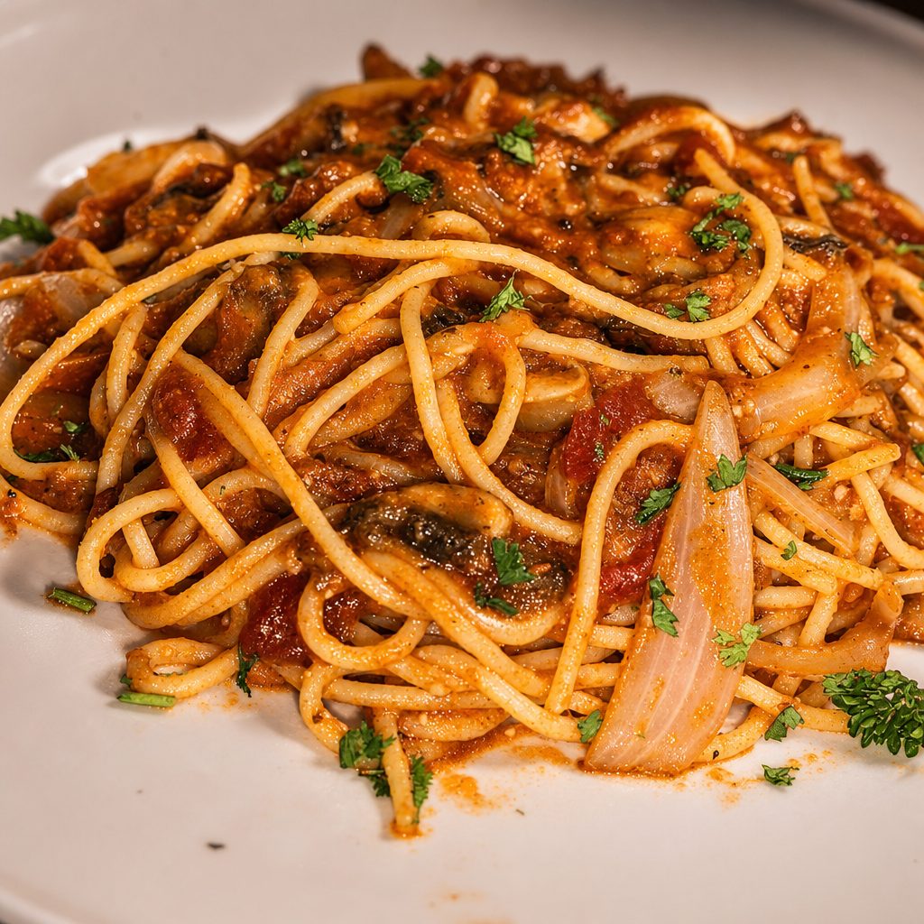 Spaghetti Siciliano.