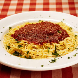 Spaghetti with Meat Sauce or Marinara Sauce