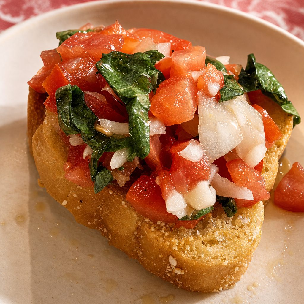 Bruschetta.