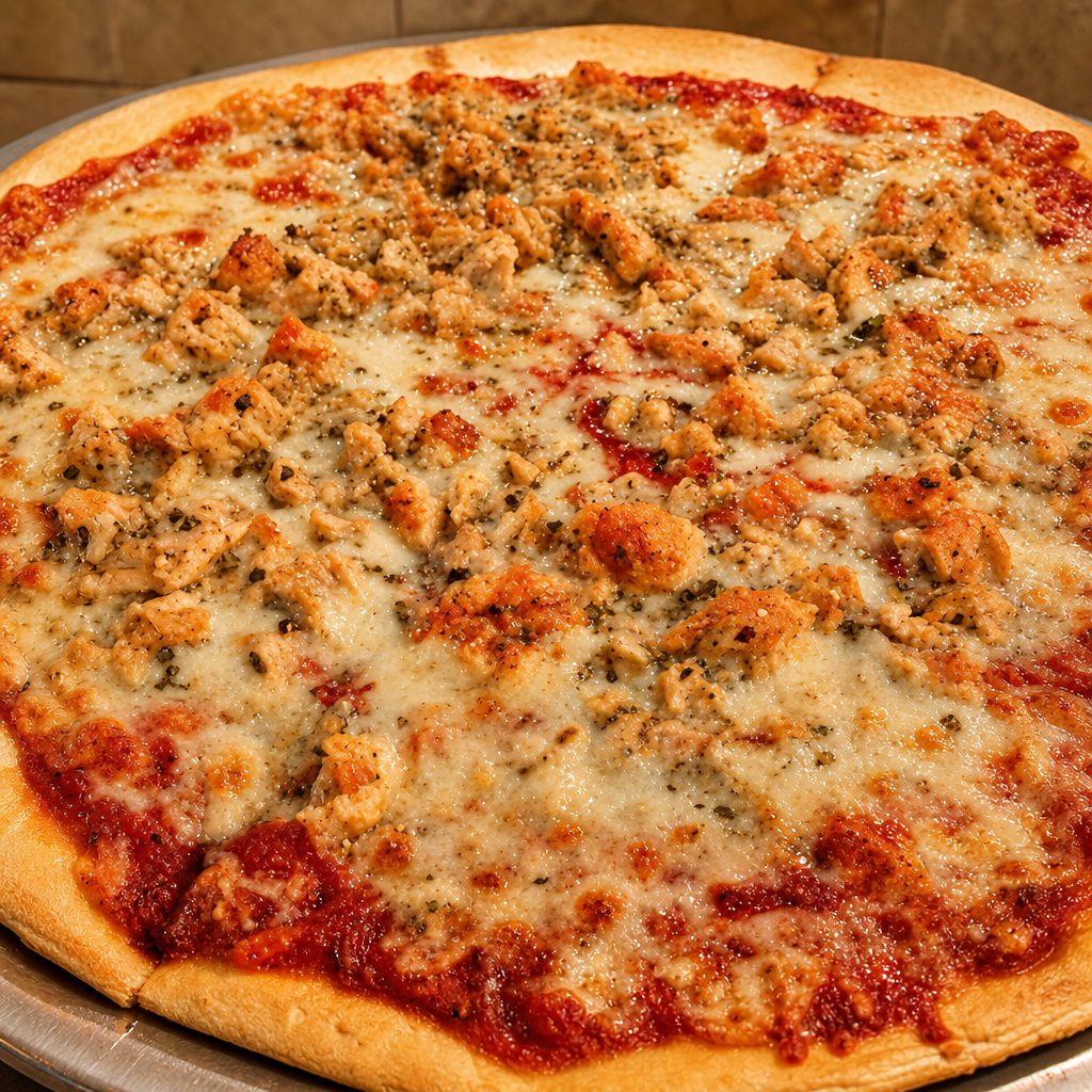 Clam and Garlic Pizza (Large).