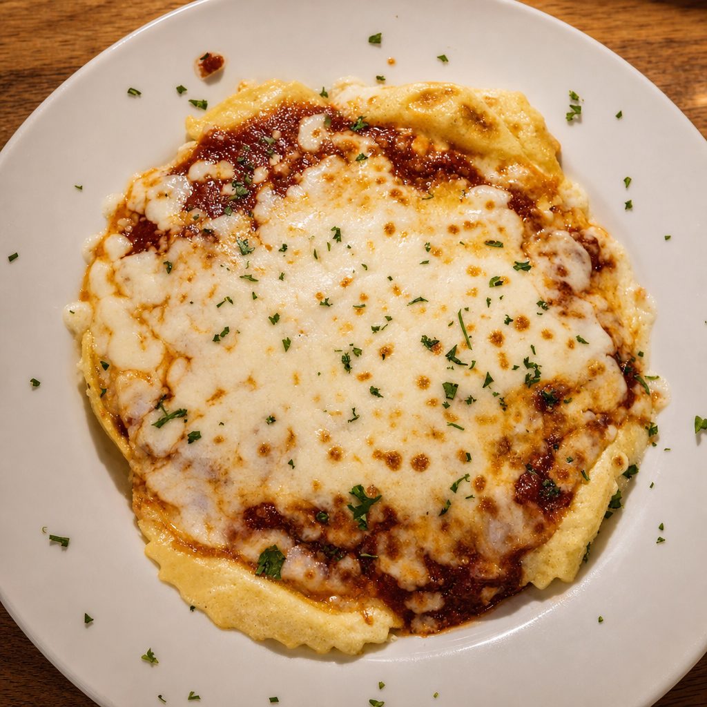 Meat or Cheese Ravioli.