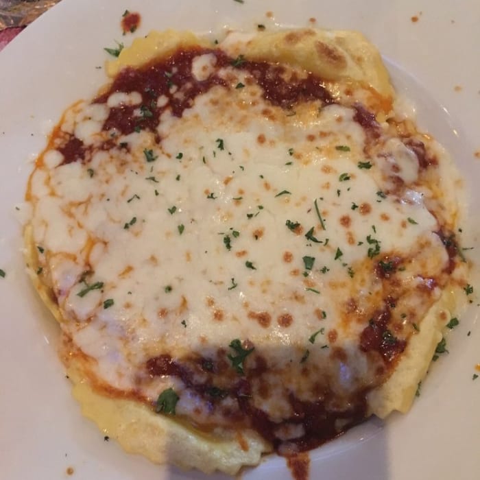 Meat or Cheese Ravioli.
