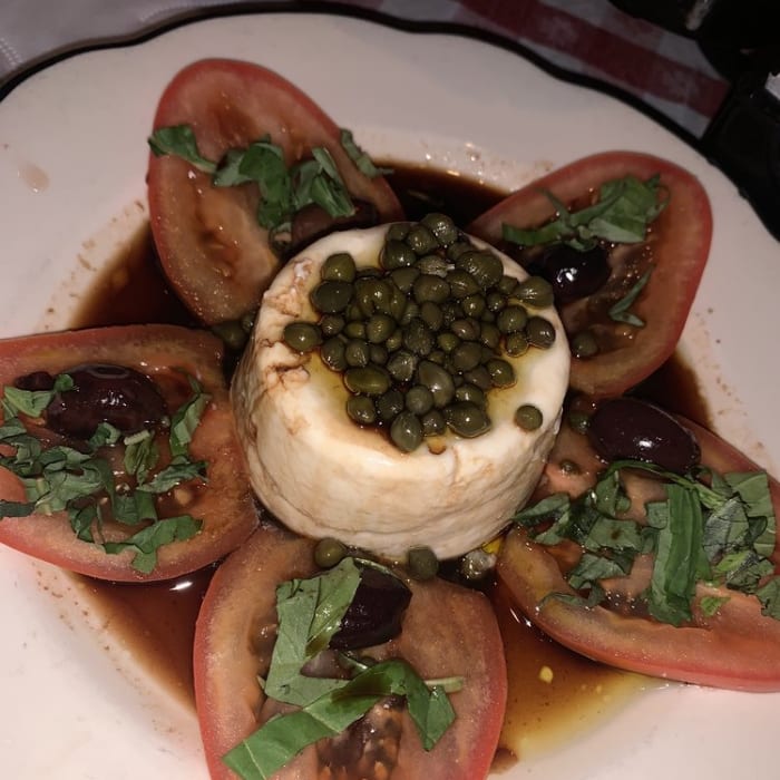Antipasto Caprese.